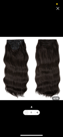 Clip in wave 160g