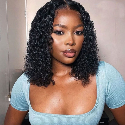 Liam bob 4x4 curly glueless wig
