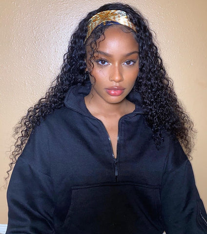 Eldor headband curly wig