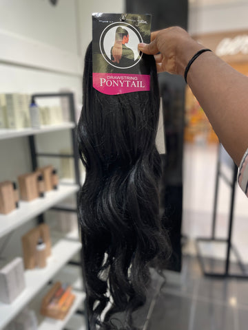 Loose curl pony perfect