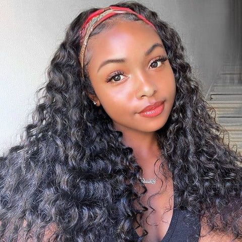 Eldor headband curly wig