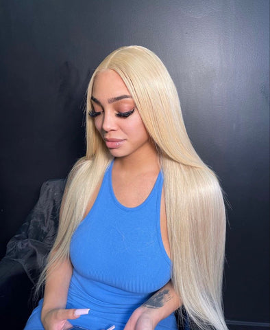 Jade 4x4 glueless 613 straight  wig